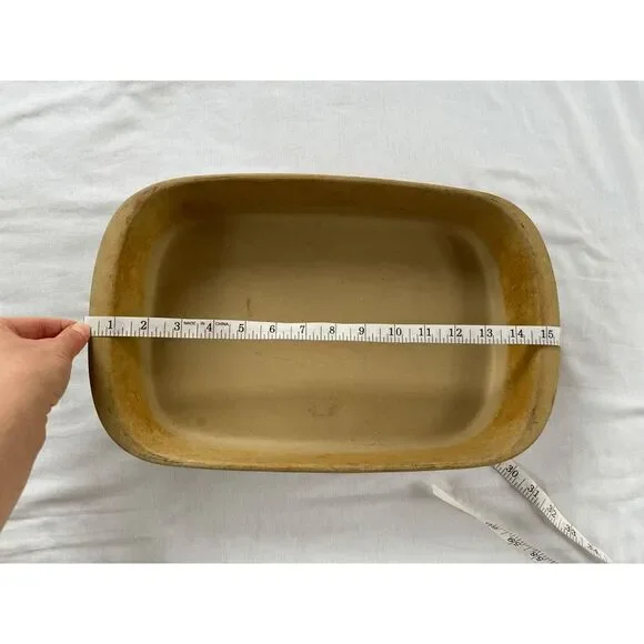 Pampered Chef Stoneware Rectangular Baker 9x13 Inches Family Heritage Collection - Picture 3 of 7